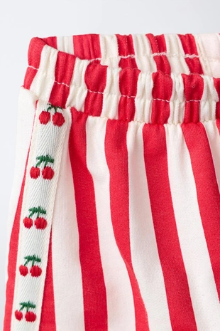 Бермуды в полоску с лампасами- Заказать в России