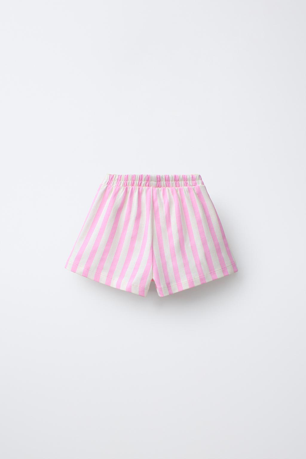 БЕРМУДЫ В ПОЛОСКУ С ЛАМПАСАМИ