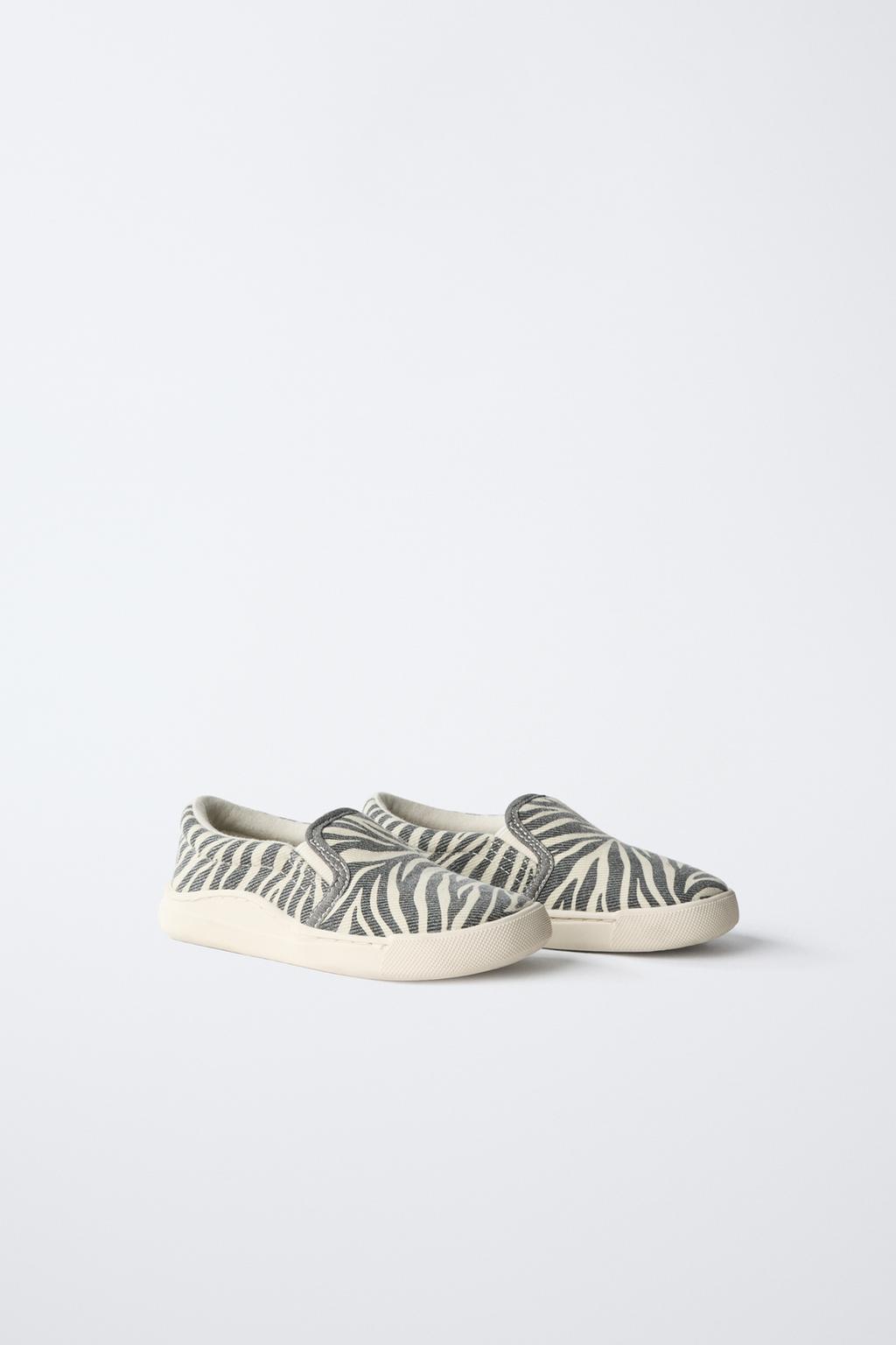 КЕДЫ С ПРИНТОМ ЗЕБРА