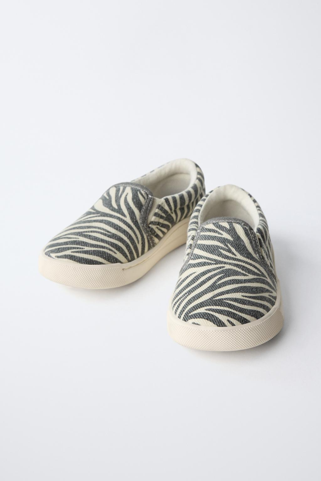 КЕДЫ С ПРИНТОМ ЗЕБРА