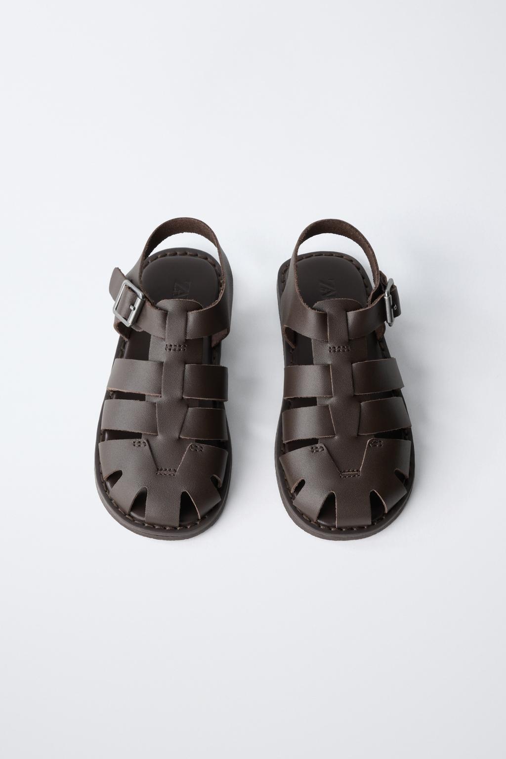 КОЖАНЫЕ САНДАЛИИ