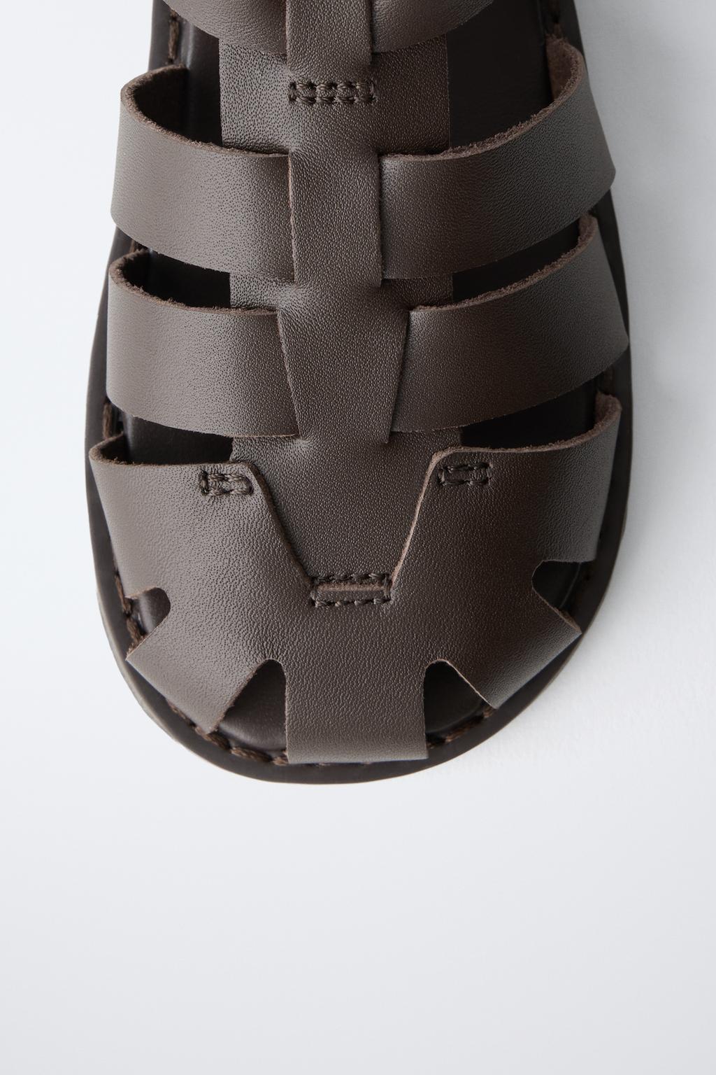 КОЖАНЫЕ САНДАЛИИ