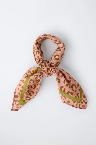 Бандана с анималистическим принтом- Заказать в России