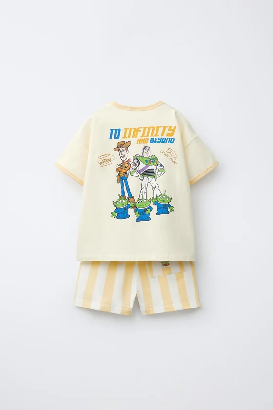 1,5-6 ЛЕТ/ ПИЖАМА В ПОЛОСКУ TOY STORY © DISNEY PIXAR