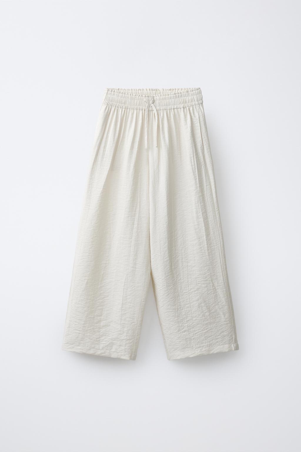 БРЮКИ  С ЖАТЫМ ЭФФЕКТОМ