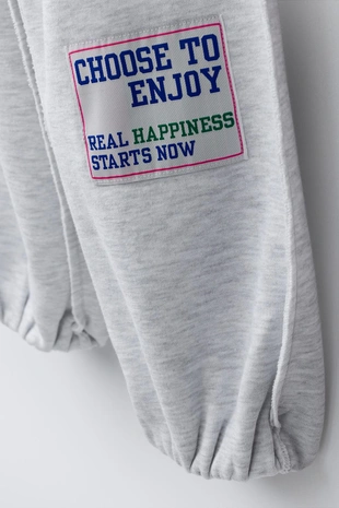 Джоггеры  с необработанным краем- Заказать в России