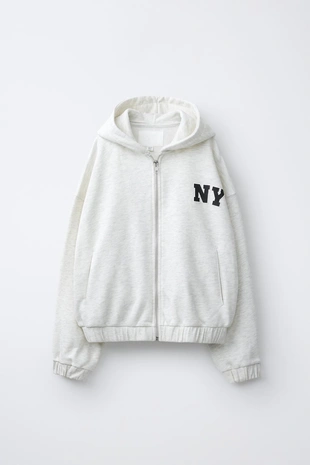 Толстовка на молнии с капюшоном- Заказать в России