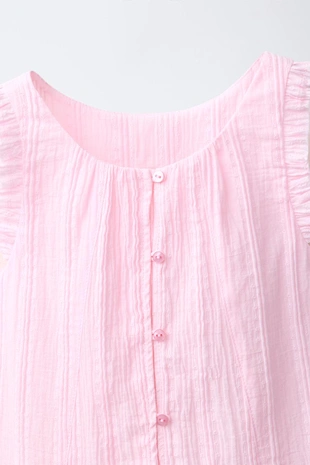 Топ из рельефной ткани- Заказать в России