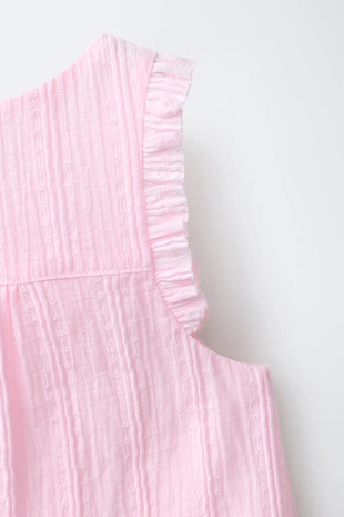 Топ из рельефной ткани- Заказать в России