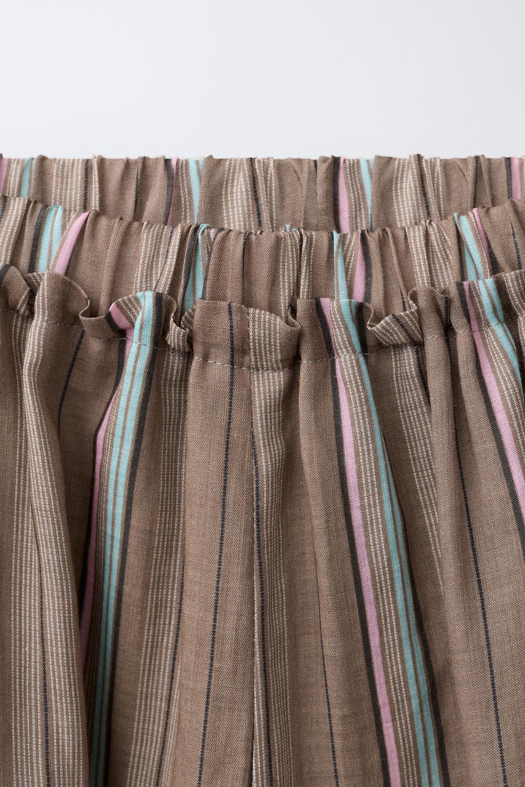 БРЮКИ-БАГГИ В ПОЛОСКУ