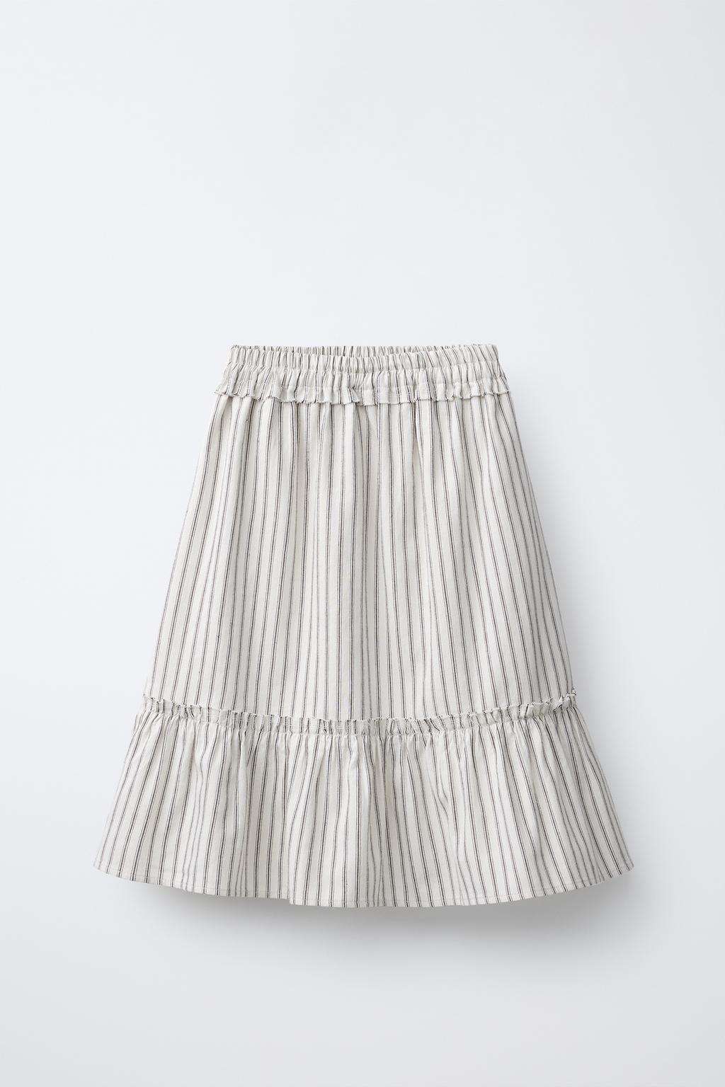 ЮБКА МИДИ В ПОЛОСКУ