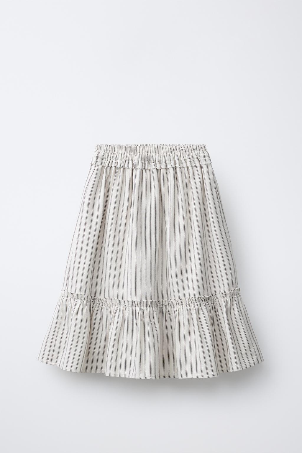 ЮБКА МИДИ В ПОЛОСКУ