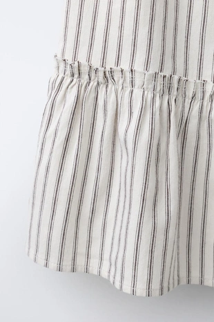 Юбка миди в полоску- Заказать в России