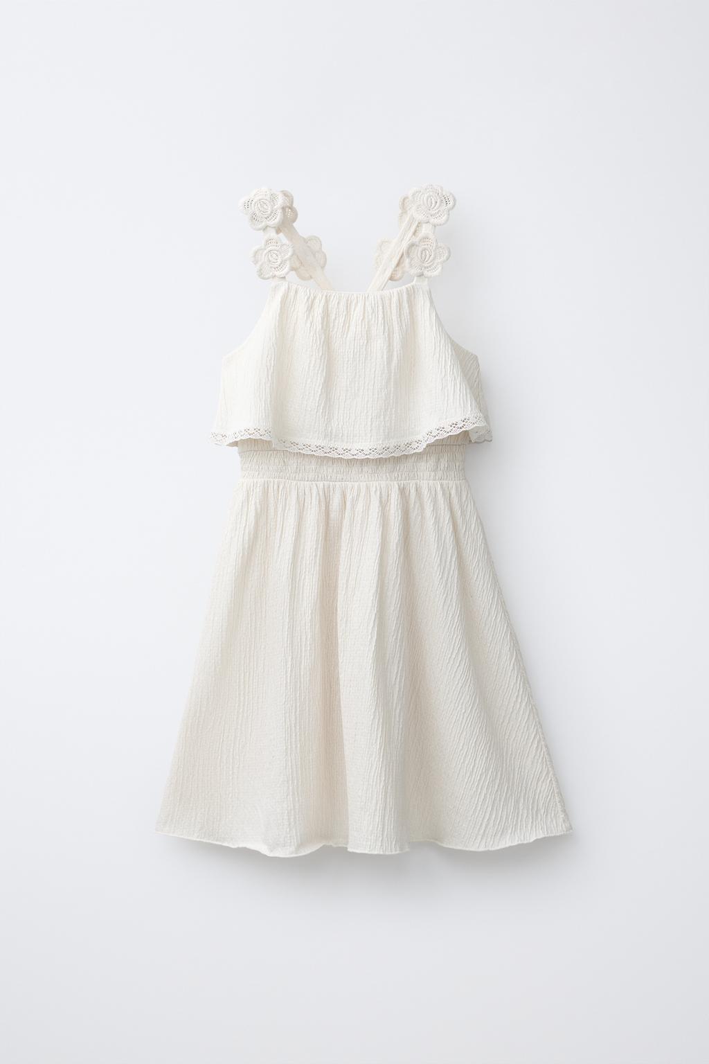 ПЛАТЬЕ С ВЫШИТЫМИ ЦВЕТАМИ