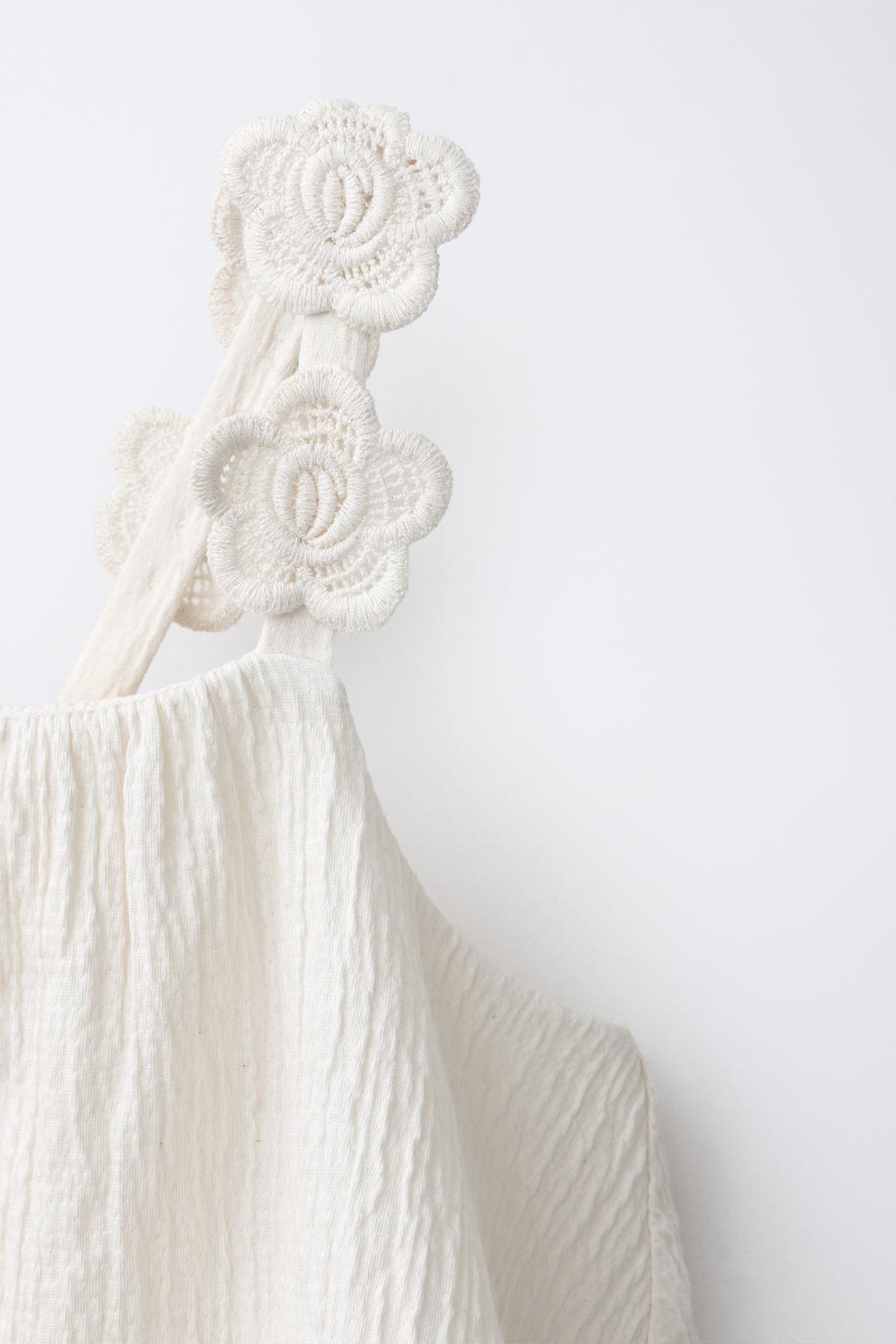 ПЛАТЬЕ С ВЫШИТЫМИ ЦВЕТАМИ