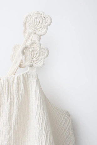 Платье с вышитыми цветами- Заказать в России