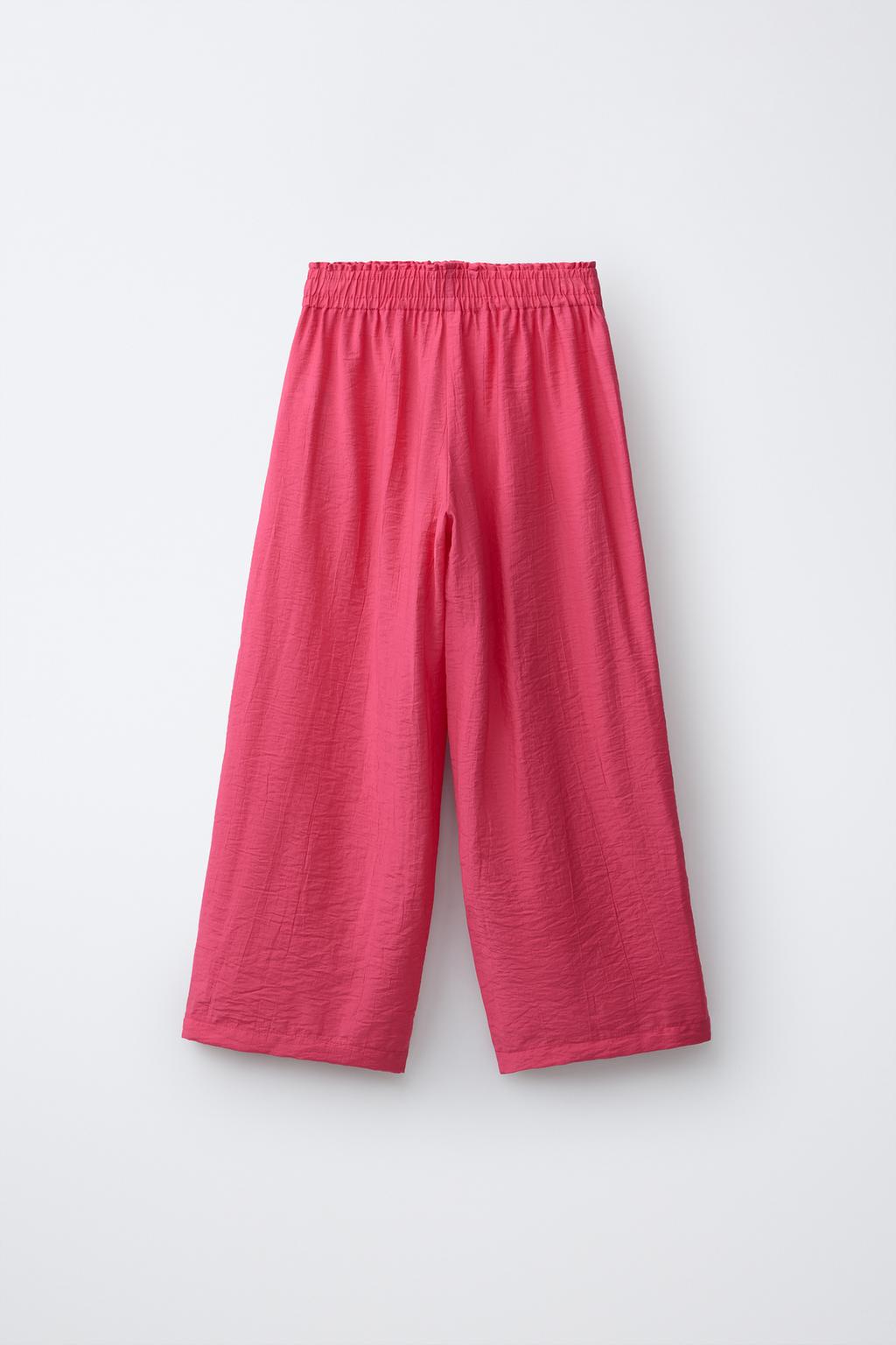 БРЮКИ  С ЖАТЫМ ЭФФЕКТОМ