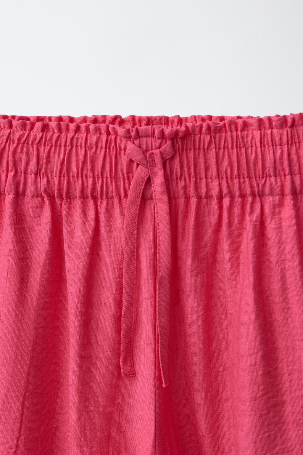 БРЮКИ  С ЖАТЫМ ЭФФЕКТОМ