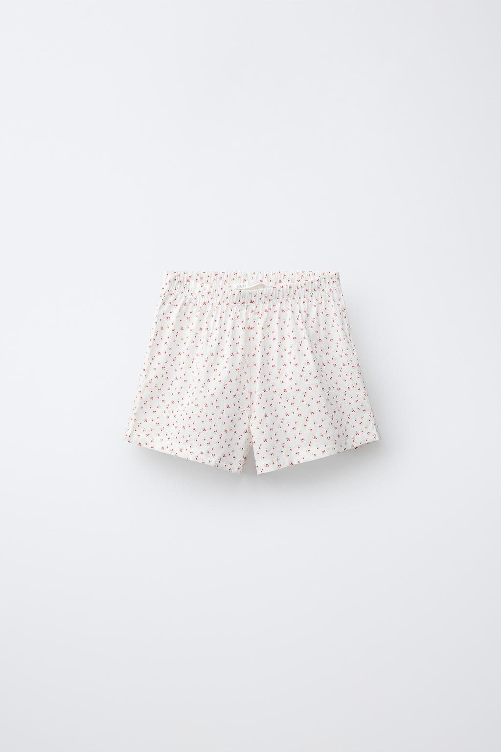 6-14 ЛЕТ/ПИЖАМА С ЦВЕТОЧНЫМ ТЕКСТОМ