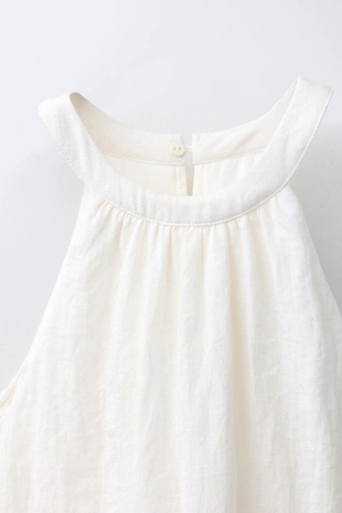 Короткий комбинезон халтер с вышивкой- Заказать в России