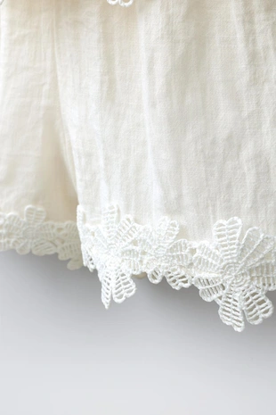 Короткий комбинезон халтер с вышивкой- Заказать в России