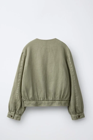 Куртка 100% лен- Заказать в России