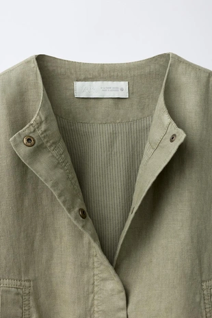 Куртка 100% лен- Заказать в России