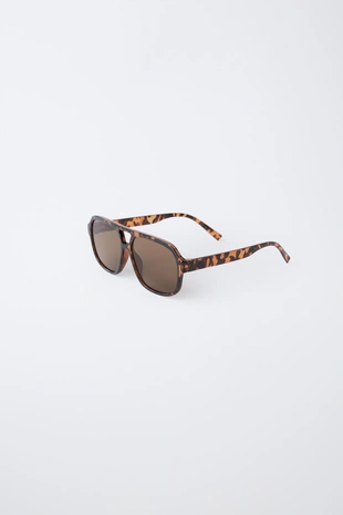 Солнцезащитные очки-авиаторы под черепаху- Заказать в России