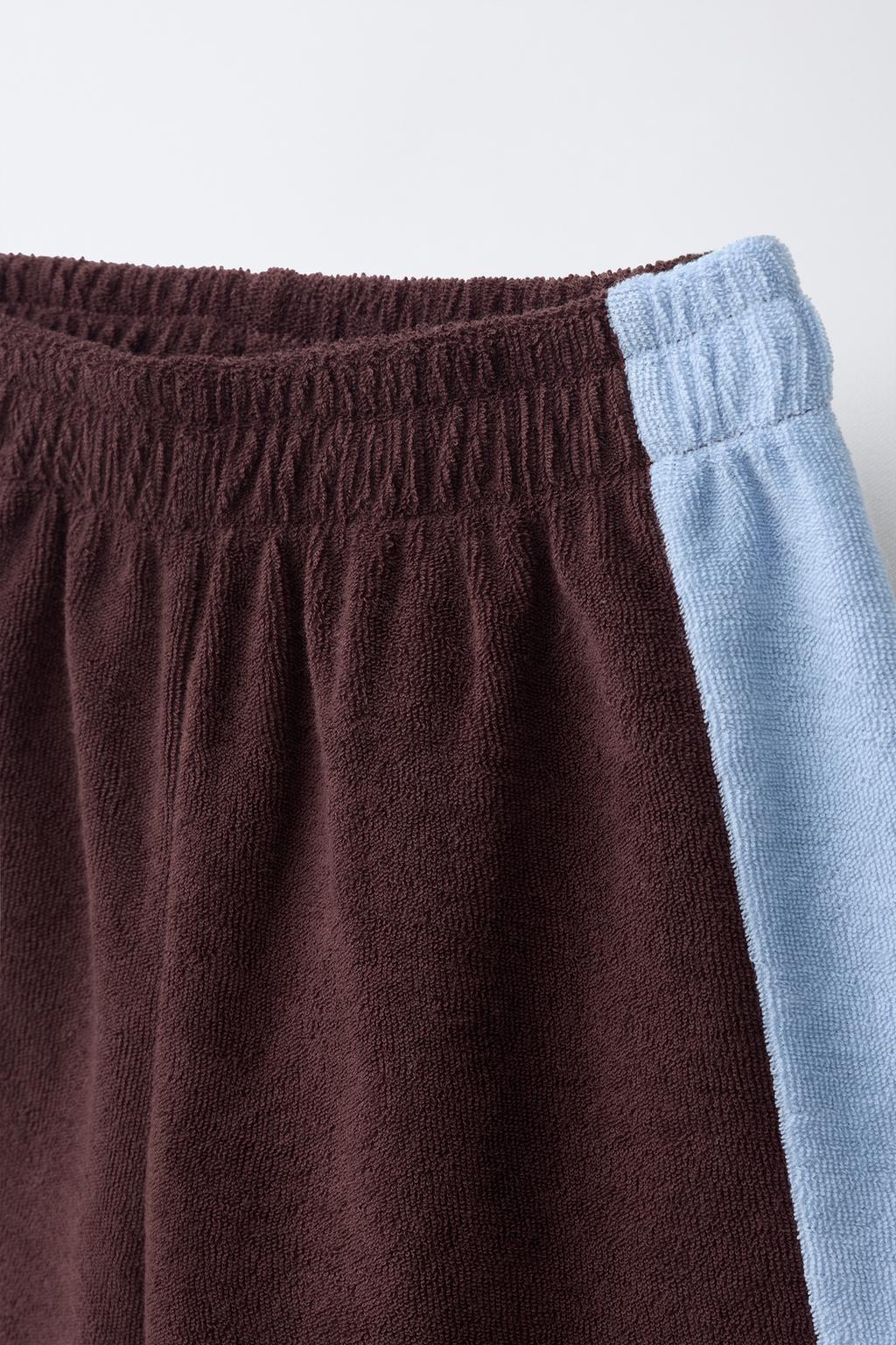 КОМПЛЕКТ ИЗ ФУТБОЛКИ-ПОЛО И ШОРТОВ ИЗ МАХРОВОЙ ТКАНИ