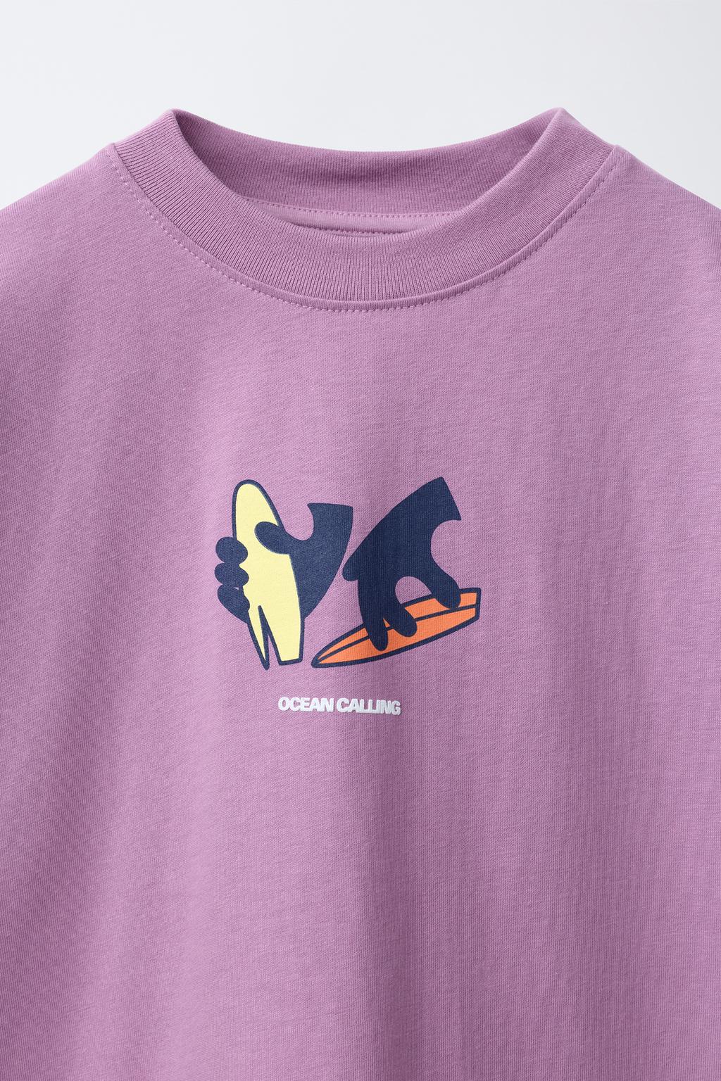 ФУТБОЛКА С ПРИНТОМ SURF