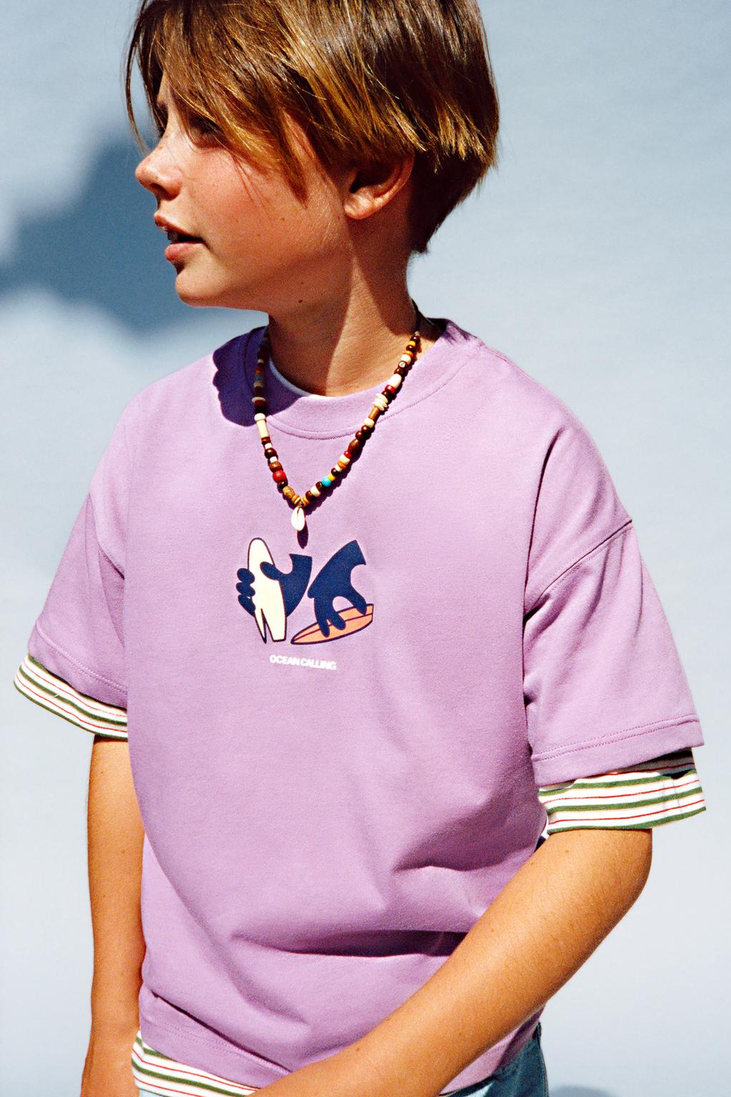 ФУТБОЛКА С ПРИНТОМ SURF