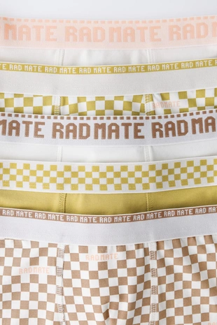 6-14 лет/набор из пяти трусов-боксеров в клетку- Заказать в России