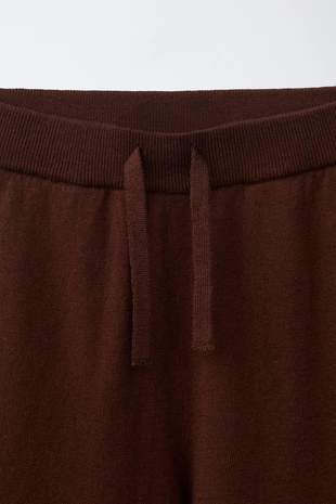 Бермуды из хлопка и льна