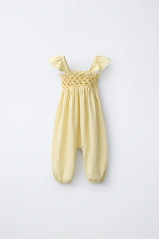 Длинный комбинезон в горошек- Заказать в России