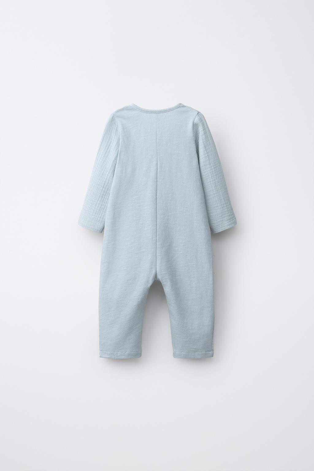 ДЛИННЫЙ КОМБИНЕЗОН С ТЕКСТУРОЙ