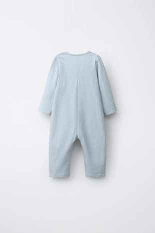 Длинный комбинезон с текстурой- Заказать в России