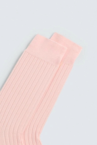 Носки в рубчик