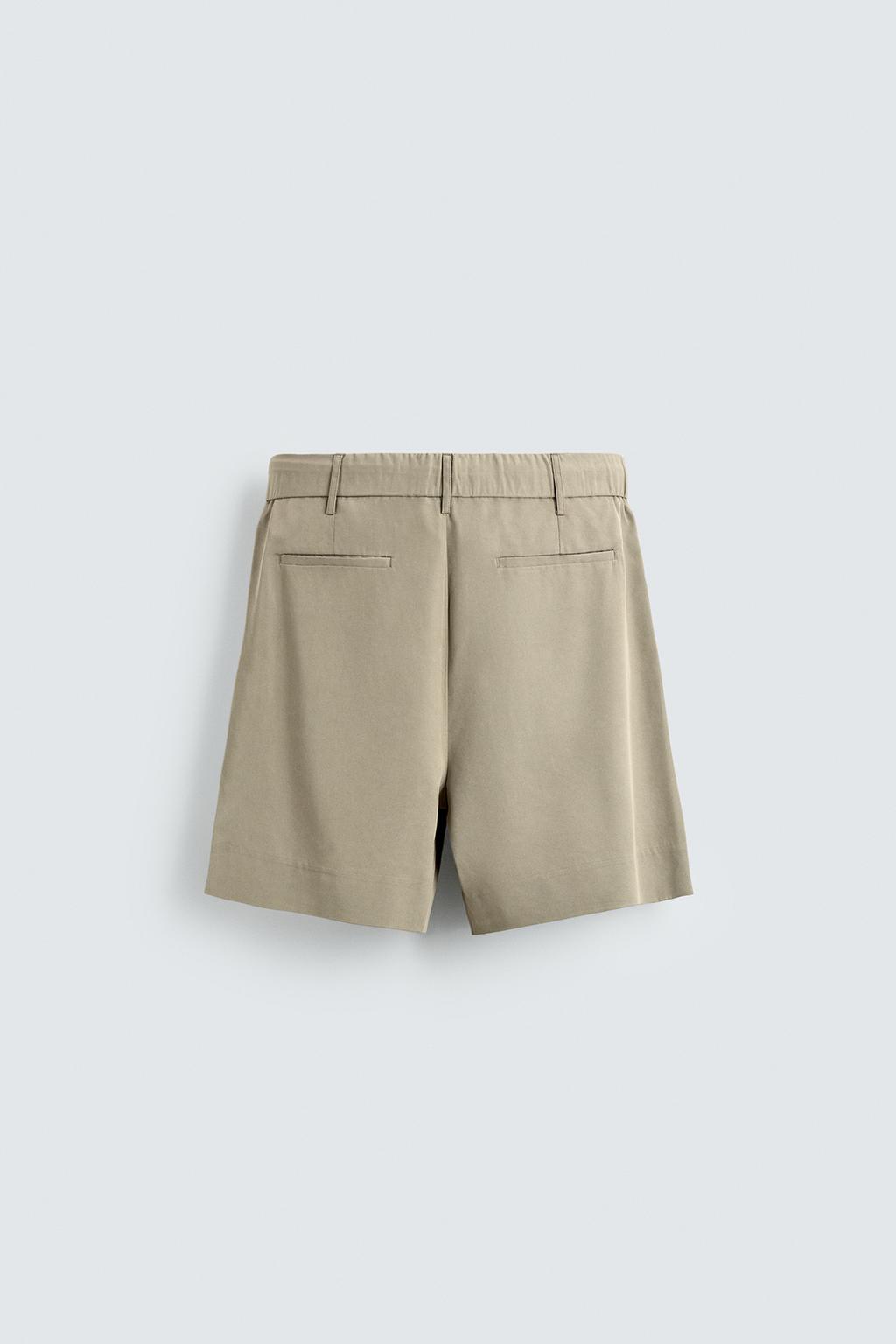 ШОРТЫ RELAXED FIT С ЭФФЕКТОМ ПОТЕРТОСТИ