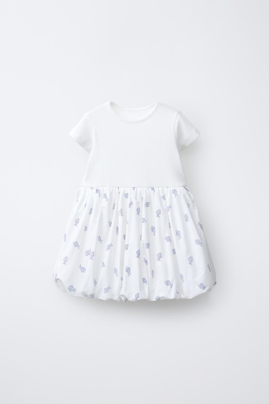 КОМБИНИРОВАННОЕ ПЛАТЬЕ-БАЛЛОН