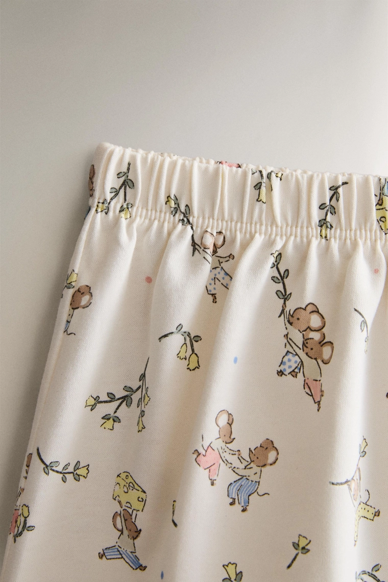 Детский пижамный комплект с мышкой