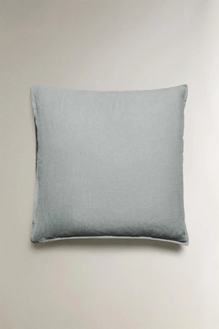 Наволочка из мятого льна (140 г/м²)- Заказать в России