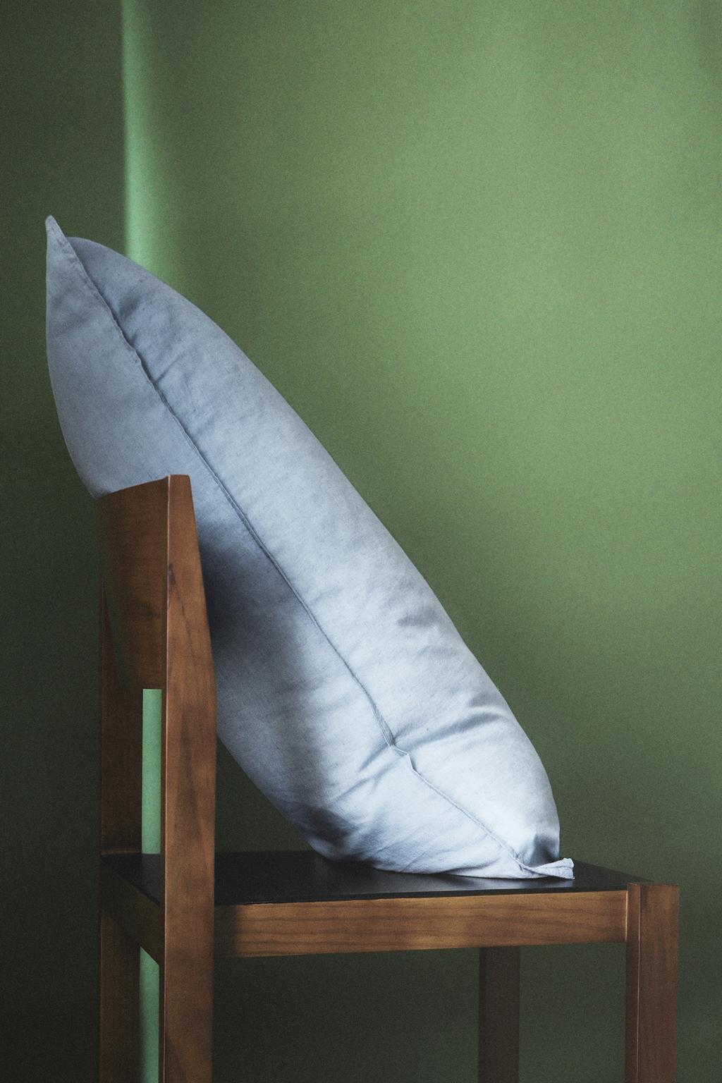 Наволочка из мятого льна (140 г/м²)