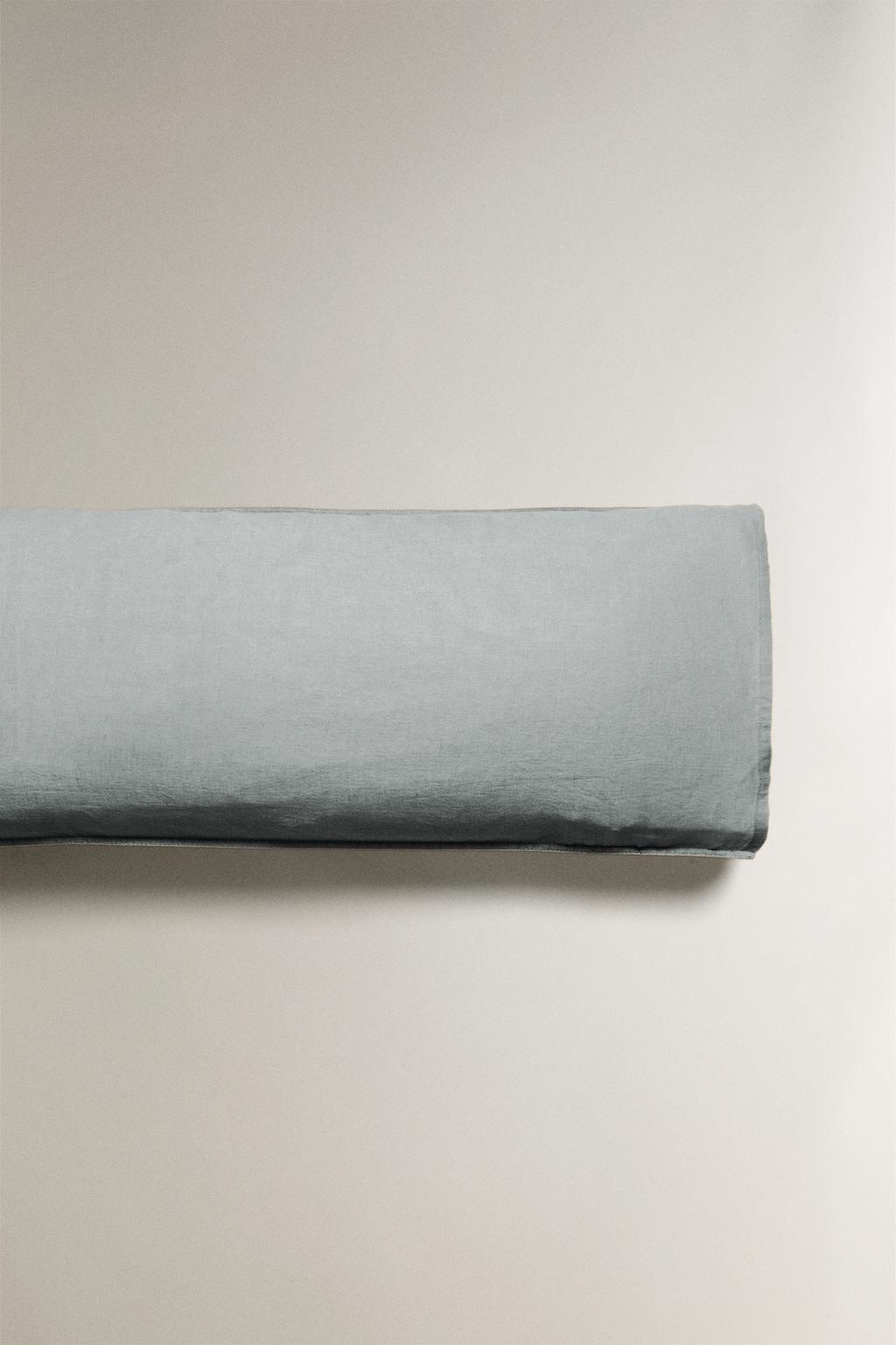 Наволочка из мятого льна (140 г/м²)