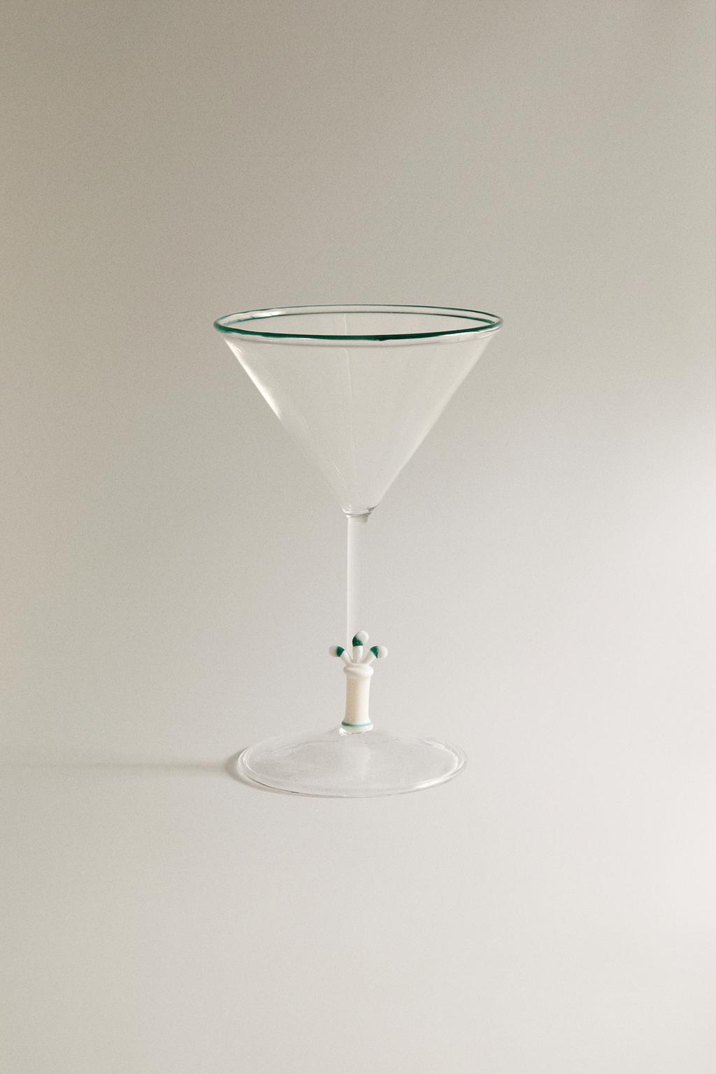 Бокал для коктейля с гольф-клубом