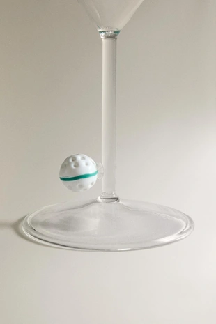 Коктейльное стекло с мячом для гольфа- Заказать в России