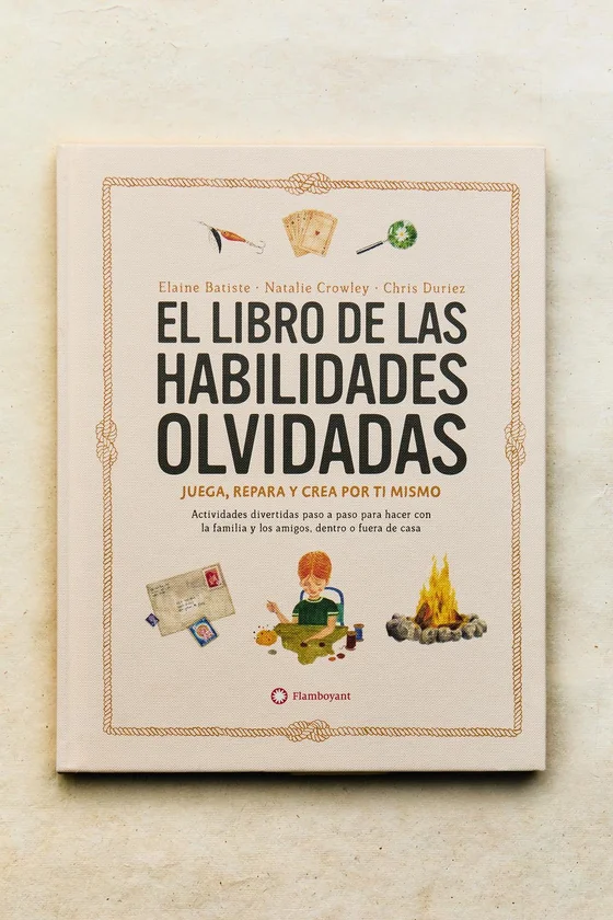 Книга для детей «забытые навыки» (на испанском)