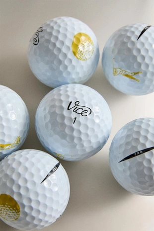 Набор мячей для гольфа vice pro odd (набор из 6 штук)- Заказать в России