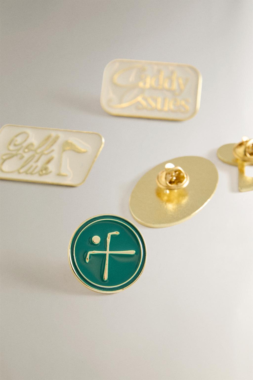 Набор бейджей для гольфа (набор из 6 штук)