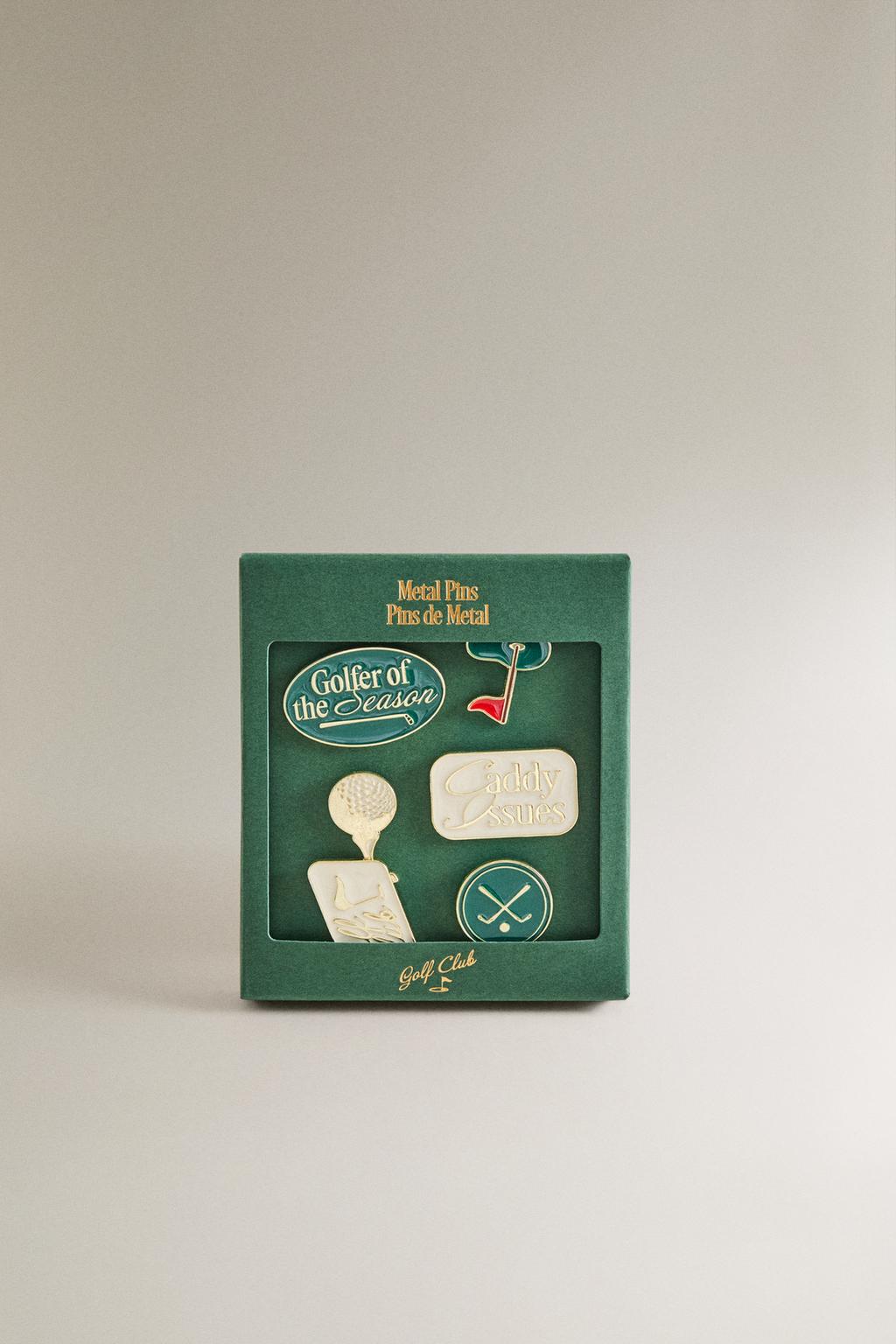 Набор бейджей для гольфа (набор из 6 штук)