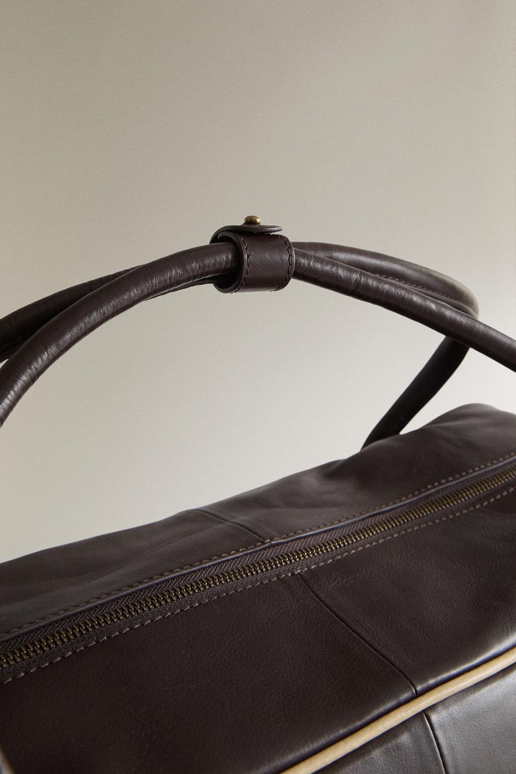 Кожаная сумка для гольфа